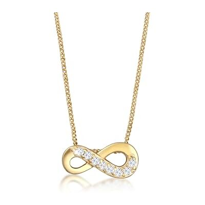 Elli kvinnor gult guld hänge halsband 0107811317_45, Gult guld, Topas Elli kvinnor gult guld hänge halsband 0107811317_45, Gult guld, Topas