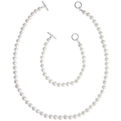 roba 13132 pärlhalsband och armband roba 13132 pärlhalsband och armband