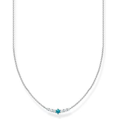 THOMAS SABO collier pierre turquoise argent sterling 925 KE2093-405-17-L42V THOMAS SABO collier pierre turquoise argent sterling 925 KE2093-405-17-L42V