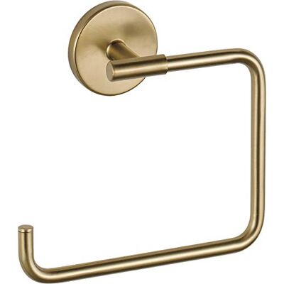 Delta Faucet 759460-CZ Trinsic Towel Ring, Champagne Bronze Delta Faucet 759460-CZ Trinsic Towel Ring, Champagne Bronze