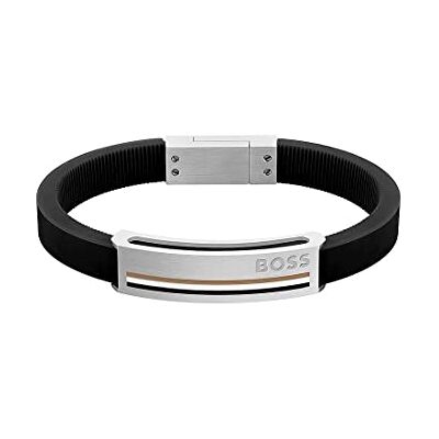 Boss Jewelry SARKIS A Collection silikonarmband finns i svart eller blått, Medium, Silikon, Ingen ädelsten Boss Jewelry SARKIS A Collection silikonarmband finns i svart eller blått, Medium, Silikon, Ingen ädelsten