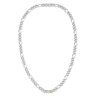 Boss Jewelry RIAN Collection kedja halsband tvåfärgat 1580586, En storlek, Rostfritt stål, Ingen ädelsten Boss Jewelry RIAN Collection kedja halsband tvåfärgat 1580586, En storlek, Rostfritt stål, Ingen ädelsten