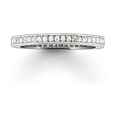 THOMAS SABO Damen-Ringe zum Jahrestag 925 Sterlingsilber mit '- Ringgröße 56 TR1983-051-14-56 THOMAS SABO Damen-Ringe zum Jahrestag 925 Sterlingsilber mit '- Ringgröße 56 TR1983-051-14-56