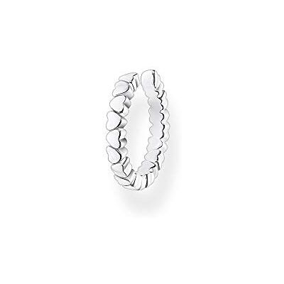 THOMAS SABO Damer öronklämma hjärtan silver, 925 sterlingsilver THOMAS SABO Damer öronklämma hjärtan silver, 925 sterlingsilver