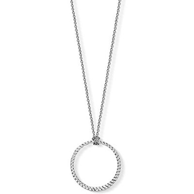 THOMAS SABO Damen Herren-Charm-Kette Kreis Groß Charm Club 925 Sterling Silber X0251-637-21-L70 THOMAS SABO Damen Herren-Charm-Kette Kreis Groß Charm Club 925 Sterling Silber X0251-637-21-L70