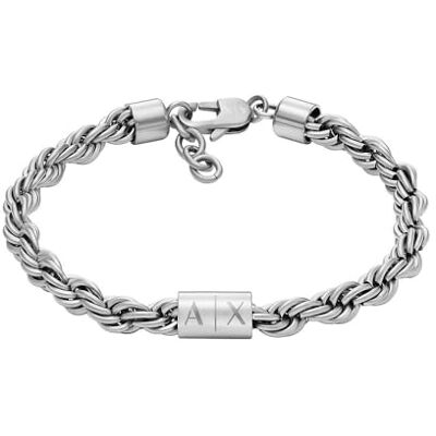 Giorgio Armani Men's Stainless Steel bracelet with lobster clasp closure Giorgio Armani Men's Stainless Steel bracelet with lobster clasp closure