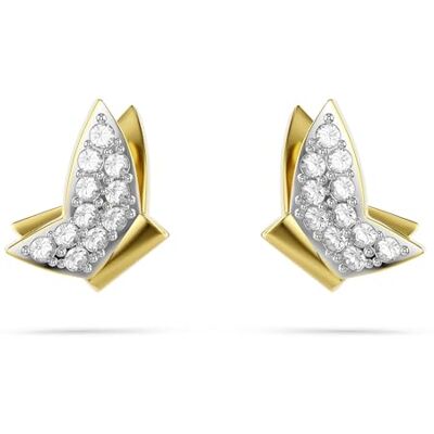 Swarovski Lilia Genomborrade Örhängen Stud Gold Shiny Crystal Swarovski Lilia Genomborrade Örhängen Stud Gold Shiny Crystal