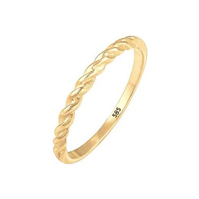 Elli PREMIUM Stacking Base Geo 585 Gold Yellow, 56, Guld, Ingen ädelsten Elli PREMIUM Stacking Base Geo 585 Gold Yellow, 56, Guld, Ingen ädelsten
