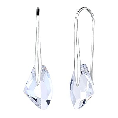 Elli Örhängen örhängen droppe kristall 925 sterlingsilver, Silver, Kristall Elli Örhängen örhängen droppe kristall 925 sterlingsilver, Silver, Kristall