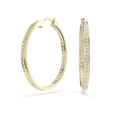 Swarovski Sommerset Örhängen, Vit, Guldpläterad Swarovski Sommerset Örhängen, Vit, Guldpläterad