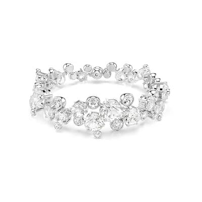 Swarovski Constella Mjukt armband, Vit, Blank rodium Swarovski Constella Mjukt armband, Vit, Blank rodium