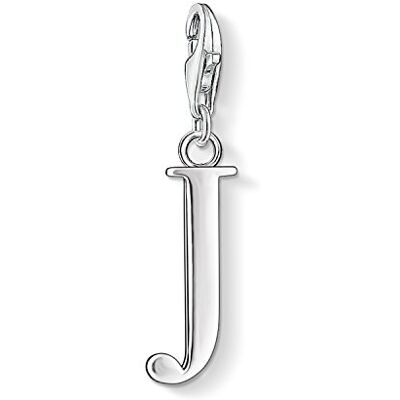 THOMAS SABO Dam-berlock hänge bokstav J berlock klubb 925 sterlingsilver 0184-001-12 THOMAS SABO Dam-berlock hänge bokstav J berlock klubb 925 sterlingsilver 0184-001-12