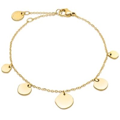 LIEBESKIND Berlin armband LJ-1659-B-21 i rostfritt stål in IP guld LIEBESKIND Berlin armband LJ-1659-B-21 i rostfritt stål in IP guld