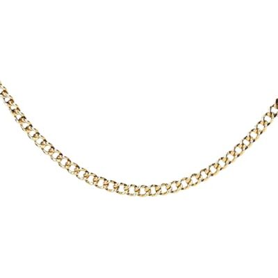 Depesche 11783-006 stor länkkedja guldpläterad variabel längd (42 cm + 5 cm) perfekt som liten gåva, Guld Depesche 11783-006 stor länkkedja guldpläterad variabel längd (42 cm + 5 cm) perfekt som liten gåva, Guld