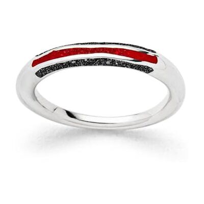 DUR -smycke ring "vågspel" med lavasand och korallgranulat – rodiumpläterat 925 silver – handgjorda – maritimt smycke, storlek: 54, R5986.54, 54 EU, Korall, 925 silver, lavasand, Ingen ädelsten DUR -smycke ring "vågspel" med lavasand och korallgranulat – rodiumpläterat 925 silver – handgjorda – maritimt smycke, storlek: 54, R5986.54, 54 EU, Korall, 925 silver, lavasand, Ingen ädelsten