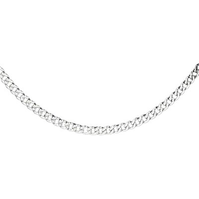 Depesche 11783-003 Halsband med stora länkar, silverpläterad variabel längd (42 cm + 5 cm), perfekt som liten gåva Depesche 11783-003 Halsband med stora länkar, silverpläterad variabel längd (42 cm + 5 cm), perfekt som liten gåva
