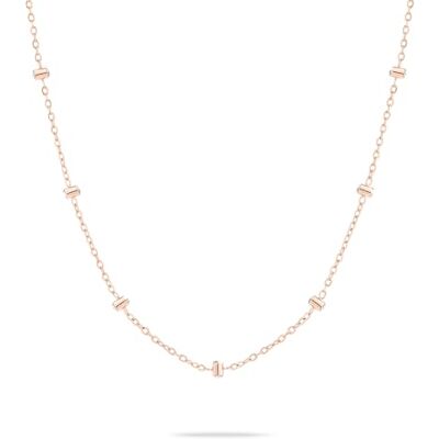 Tamaris Kärleksbarn halsband med glasstenar TJ-0561-N-45 IP roséguld, 45 cm, Rostfritt stål, Glas Tamaris Kärleksbarn halsband med glasstenar TJ-0561-N-45 IP roséguld, 45 cm, Rostfritt stål, Glas