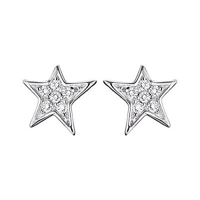 Engelsrufer Damen-Ohrstecker 925 Silber rhodiniert Zirkonia weiß ERE-LILSTAR-ZI-ST Engelsrufer Damen-Ohrstecker 925 Silber rhodiniert Zirkonia weiß ERE-LILSTAR-ZI-ST