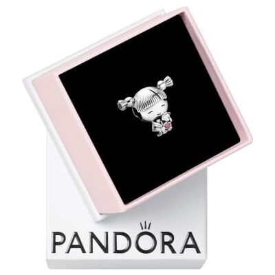 PANDORA Charm "Mädchen mit Zöpfen" 798016EN160 PANDORA Charm "Mädchen mit Zöpfen" 798016EN160