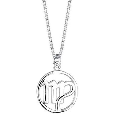 Elli Damen-Kette mit Anhänger Sternzeichen 925 Sterling Silber, Sterlingsilver, Zirkon Elli Damen-Kette mit Anhänger Sternzeichen 925 Sterling Silber, Sterlingsilver, Zirkon