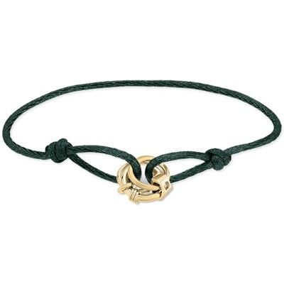 LIEBESKIND BERLIN dam smycken Die Lora-Serie inspiriert von der Hardware der Taschendesigns kedja, örhängen & armband med ineinander verschlungenen Ringen i rostfritt stål i guld, Grön LIEBESKIND BERLIN dam smycken Die Lora-Serie inspiriert von der Hardware der Taschendesigns kedja, örhängen & armband med ineinander verschlungenen Ringen i rostfritt stål i guld, Grön