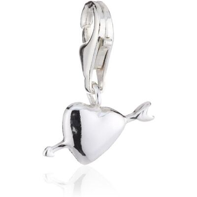 Pasionista berlock silverpil i hjärtat 607078 Pasionista berlock silverpil i hjärtat 607078