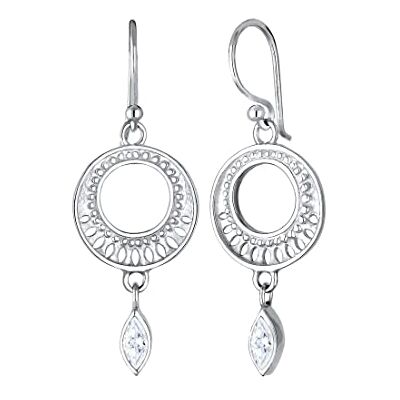 Elli Premium Ohrringe prydnad Zirkonia Marquise 925 sterlingsilver, Crystal, Kubisk zirkonia Elli Premium Ohrringe prydnad Zirkonia Marquise 925 sterlingsilver, Crystal, Kubisk zirkonia