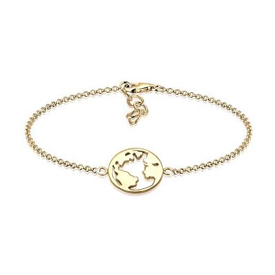 Elli Dam 925 sterling silver glob researmband, 160, Silver Elli Dam 925 sterling silver glob researmband, 160, Silver