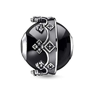 THOMAS SABO kvinnor sterling silver pärla K0348-641-11, Sterlingsilver, Onyx THOMAS SABO kvinnor sterling silver pärla K0348-641-11, Sterlingsilver, Onyx