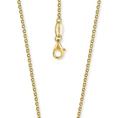 Engelsrufer Damen Halskette Erbskette aus vergoldetem 925er-Sterlingsilber, Stärke 2,1 mm, Länge 70cm, Karabinerverschluss, nickelfrei, ERN-70-G Engelsrufer Damen Halskette Erbskette aus vergoldetem 925er-Sterlingsilber, Stärke 2,1 mm, Länge 70cm, Karabinerverschluss, nickelfrei, ERN-70-G