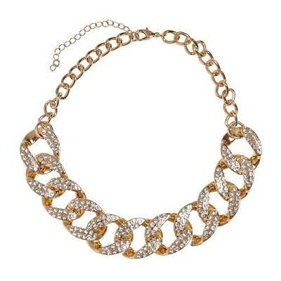 Urban Classics Unisex halsband uttalande halsband guld en storlek Urban Classics Unisex halsband uttalande halsband guld en storlek