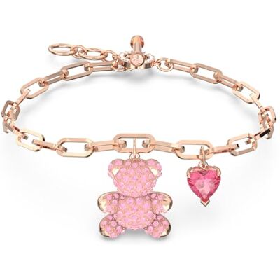 Swarovski Teddy Armband, Björn, Rosa, Roséguldpläterad Swarovski Teddy Armband, Björn, Rosa, Roséguldpläterad