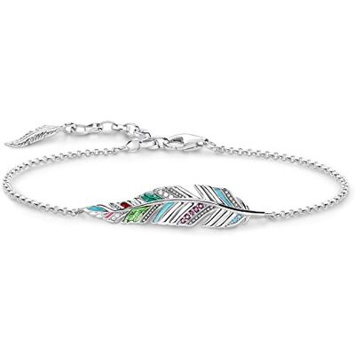 THOMAS SABO Damen-Charm-Armband 925 Sterlingsilber A1749-340-7-L19v THOMAS SABO Damen-Charm-Armband 925 Sterlingsilber A1749-340-7-L19v