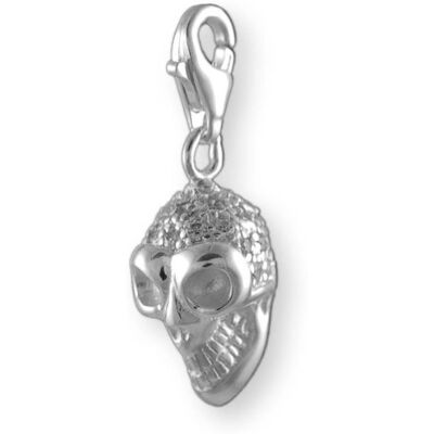 Melina kvinnors berlock dödskalle zirkon 925 sterlingsilver 1800221, Sterlingsilver, Kubisk zirkonia Melina kvinnors berlock dödskalle zirkon 925 sterlingsilver 1800221, Sterlingsilver, Kubisk zirkonia