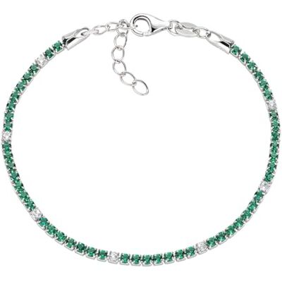 Amen armband, (M) tennis, PULSEIRA silver 16+3 cm, Prata 925 (2,56 GR) BT7BBVE16 varumärke, en storlek, metall, ingen ädelsten Amen armband, (M) tennis, PULSEIRA silver 16+3 cm, Prata 925 (2,56 GR) BT7BBVE16 varumärke, en storlek, metall, ingen ädelsten
