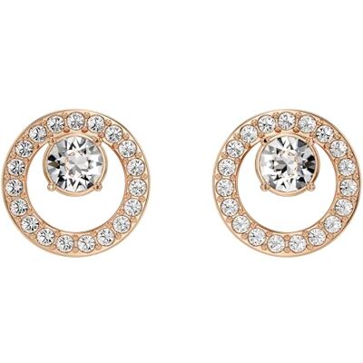 Swarovski Kvinnors Kreativitet Knoppörhängen Set Vita Örhängen Med Roséguldfärgad Plätering Från Kreativitetskollektionen Swarovski Kvinnors Kreativitet Knoppörhängen Set Vita Örhängen Med Roséguldfärgad Plätering Från Kreativitetskollektionen
