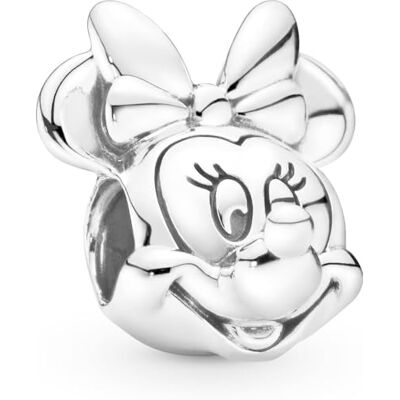 PANDORA Disney Minnie Mouse Charm Sterling-Silber 10,6 x 15,3 x 13,2 mm (T/H/B) PANDORA Disney Minnie Mouse Charm Sterling-Silber 10,6 x 15,3 x 13,2 mm (T/H/B)