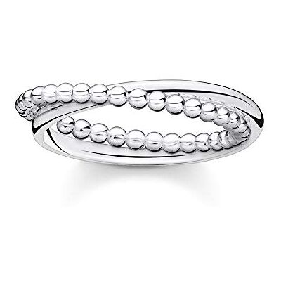 THOMAS SABO bague double boules argent argent sterling 925 TR2321-001-21-52 THOMAS SABO bague double boules argent argent sterling 925 TR2321-001-21-52