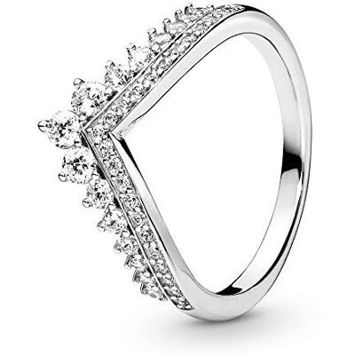 PANDORA Damen-Motivring 925 Sterlingsilber mit Ringgröße 52 (16.6) 197736CZ-52 PANDORA Damen-Motivring 925 Sterlingsilber mit Ringgröße 52 (16.6) 197736CZ-52