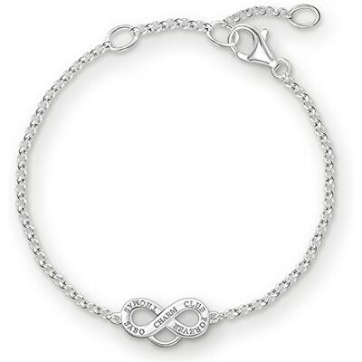 THOMAS SABO Charm Club SET0359-494-11-L343 Armband, Silver, 19,5 cm THOMAS SABO Charm Club SET0359-494-11-L343 Armband, Silver, 19,5 cm