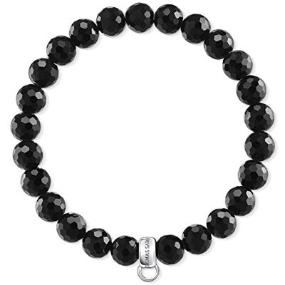 THOMAS SABO Damen-Charm-Armband 925 Sterlingsilber Hämatit X0220-840-11-L15.5 THOMAS SABO Damen-Charm-Armband 925 Sterlingsilber Hämatit X0220-840-11-L15.5