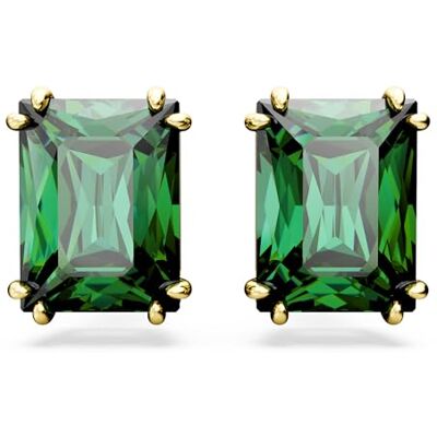 Swarovski Dextera Hoop-örhängen, vita Pavé-kristaller i en rodiumpläterad miljö förbundna med en rodiumpläterad ring, från Dextera Collection Swarovski Dextera Hoop-örhängen, vita Pavé-kristaller i en rodiumpläterad miljö förbundna med en rodiumpläterad ring, från Dextera Collection