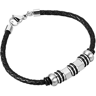 Burgmeister Jewelry Burgmeister unisex armband rostfritt stål 21 cm – JBM1170-749 Burgmeister Jewelry Burgmeister unisex armband rostfritt stål 21 cm – JBM1170-749