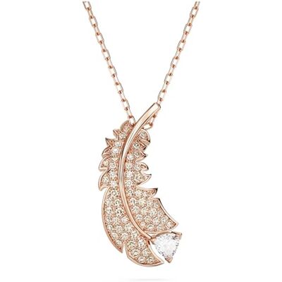 Swarovski Colgante Nice 5663483 pluma blanco Swarovski Colgante Nice 5663483 pluma blanco