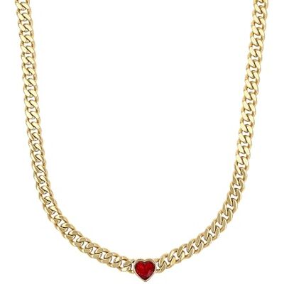 s.Oliver halsband för kvinnor, rostfritt stål, med zirkon, 40 + 5 cm, guld, presentidé, levereras i presentförpackning för smycken, 2040608 s.Oliver halsband för kvinnor, rostfritt stål, med zirkon, 40 + 5 cm, guld, presentidé, levereras i presentförpackning för smycken, 2040608