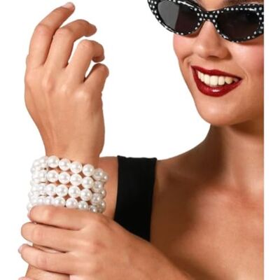 BigBuy Carnival Vitt armband BigBuy Carnival Vitt armband