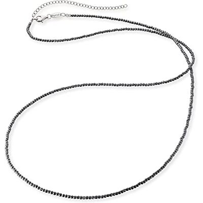 Engelsrufer Damen Anker Halskette aus Sterling Silber mit Perlen aus Hämatit Karabinerverschluss längenverstellbar nickelfrei Länge: 60-70 cm Engelsrufer Damen Anker Halskette aus Sterling Silber mit Perlen aus Hämatit Karabinerverschluss längenverstellbar nickelfrei Länge: 60-70 cm