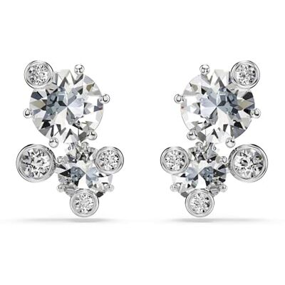 Swarovski Constella Örhängen, Vit, Rodiumpläterad Swarovski Constella Örhängen, Vit, Rodiumpläterad