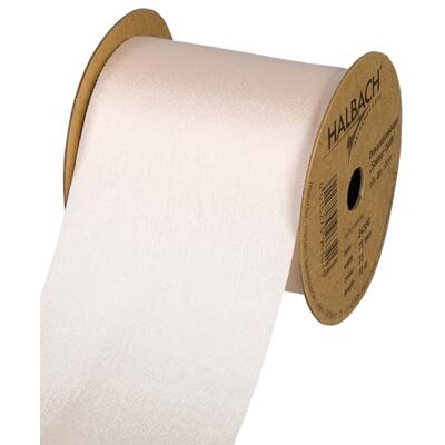 Halbach Sidenband, presentband, sidenutseende (vegan) bredd 70 mm, längd 10 m bandband med diskret sidenglans, för festliga tillfällen färg: rosa Halbach Sidenband, presentband, sidenutseende (vegan) bredd 70 mm, längd 10 m bandband med diskret sidenglans, för festliga tillfällen färg: rosa