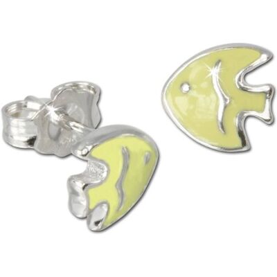 Teenie-Weenie Teenie Weenie barn och ungdomliga örhängen 925 sterlingsilver emalj VSDO605Y Teenie-Weenie Teenie Weenie barn och ungdomliga örhängen 925 sterlingsilver emalj VSDO605Y